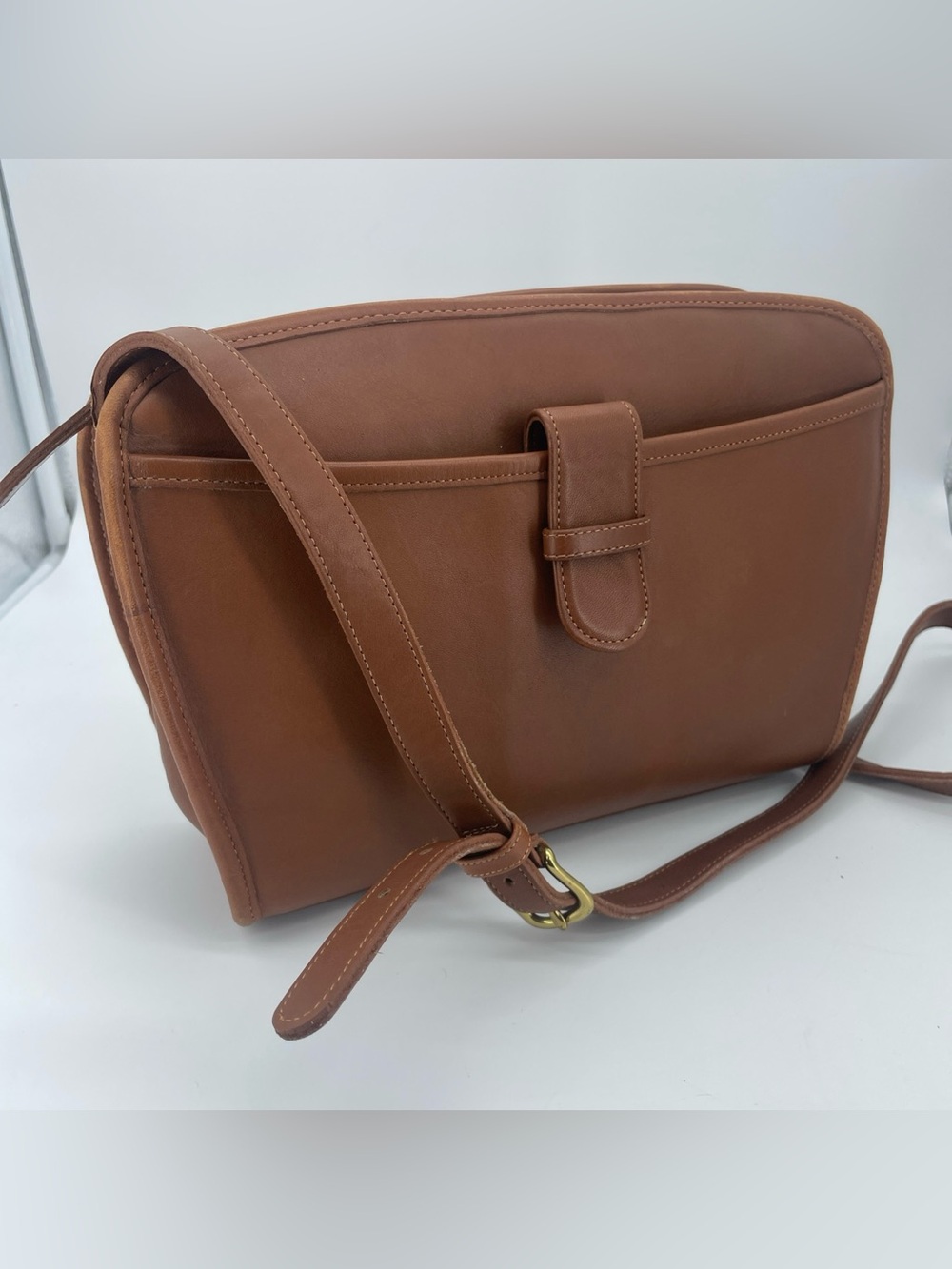 Coach Brown Leather Shoulder Bag